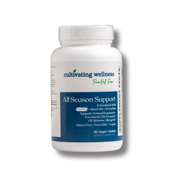 Frente del envase All Season Support