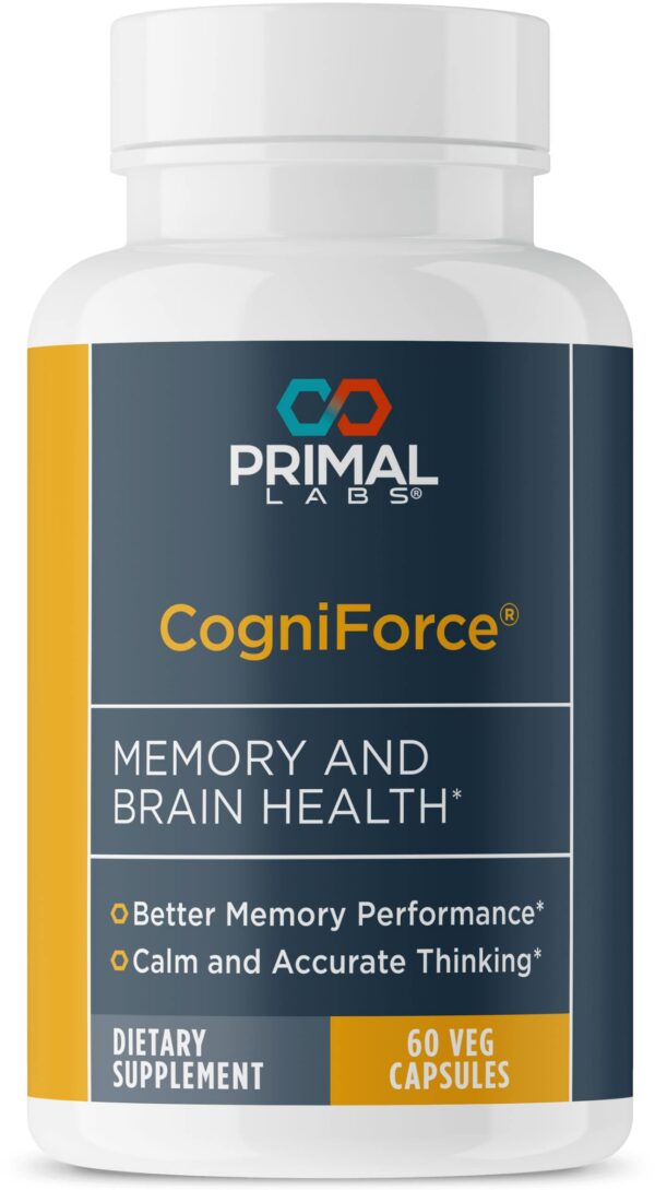 Version 1.0.0 Frente de packaging CogniForce Primal Health