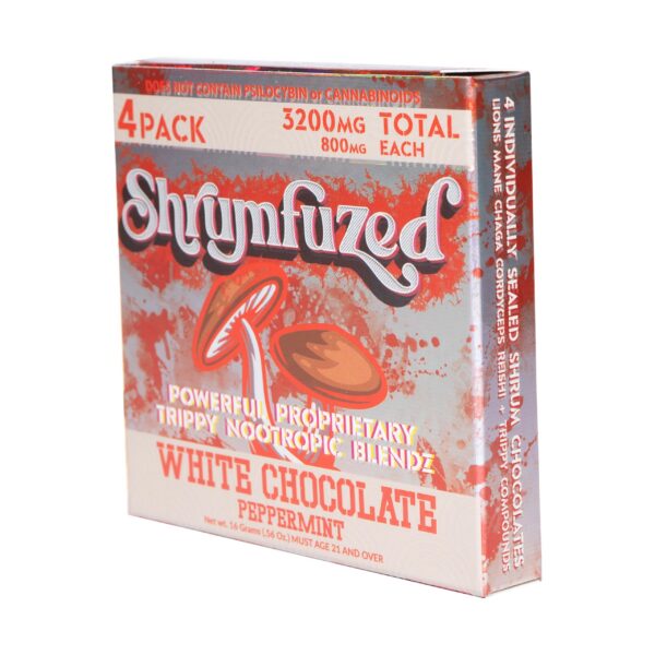 Version 1.0.0 Frente empaque gominola nootrópica Shrumfuzed