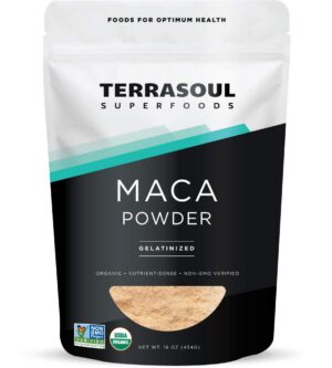 Maca gelatinizada orgánica Terrasoul en bolsa