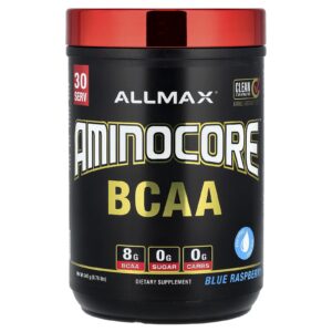 Version 1.0.0 Frente del envase ALLMAX AMINOCORE BCAA