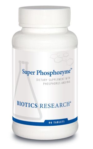 Version 1.0.0 Frente del envase Biotics Research Super Phosphozyme