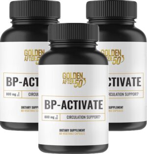 Frente del envase BP-Activate Golden After 50