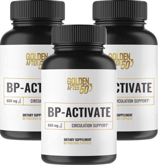 Frente del envase BP-Activate Golden After 50