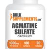 Frente de BulkSupplements Agmatine Sulfate cápsulas