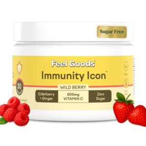 Frente del envase Immunity Icon de Feel Goods