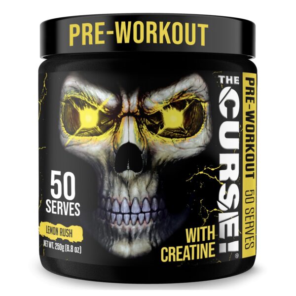 Version 1.0.0 Frente del envase JNX Sports The Curse Lemon Rush