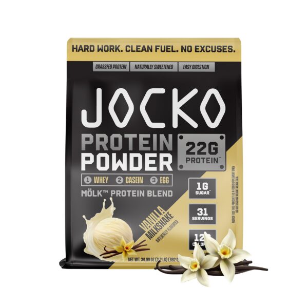 Version 1.0.0 Frente del envase Jocko Mölk Whey Protein Powder