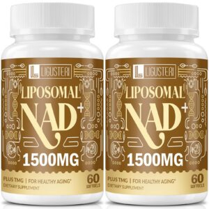 Version 1.0.0 Frente del envase LIGUSTERI NAD+ liposomal