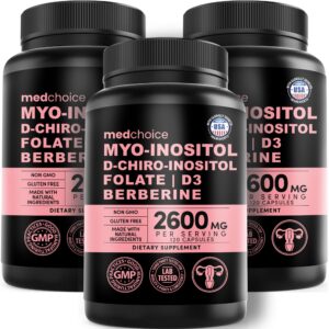 Version 1.0.0 Frente del envase MEDCHOICE inositol 14 en 1