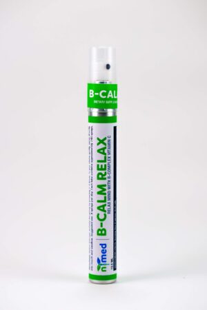 Frente del envase de nmed B-Calm spray