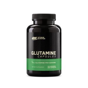 Frente del envase Optimum Nutrition L-Glutamine