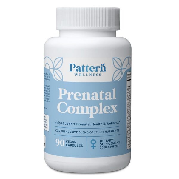 Version 1.0.0 Frente del envase Pattern Wellness Prenatal