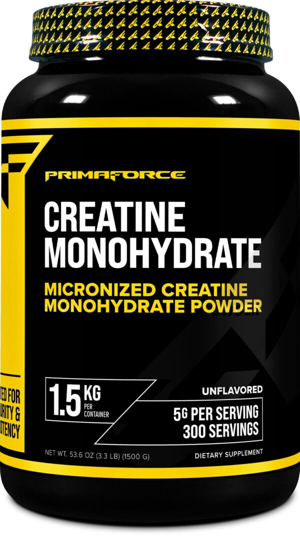 Version 1.0.0 Frasco de Primaforce Creatina Monohidratada 1,5 kg