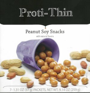 Frente del envase Proti-Thin Snack