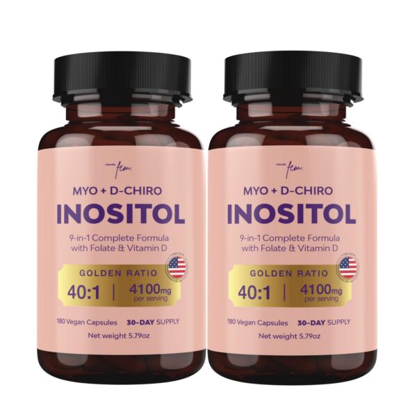 Frente del envase QSTA Inositol premium 40:1