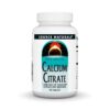 Frente del envase Source Naturals Citrato de calcio