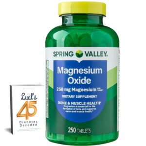 Frente del envase Spring Valley Magnesium 250 mg