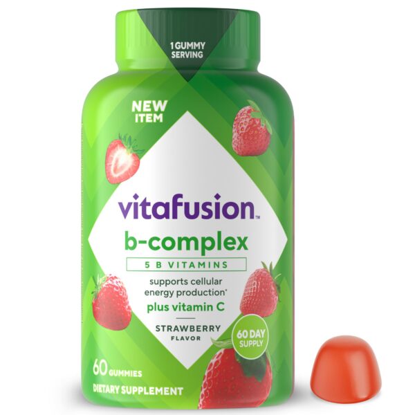 Frente del envase Vitafusion B-Complex