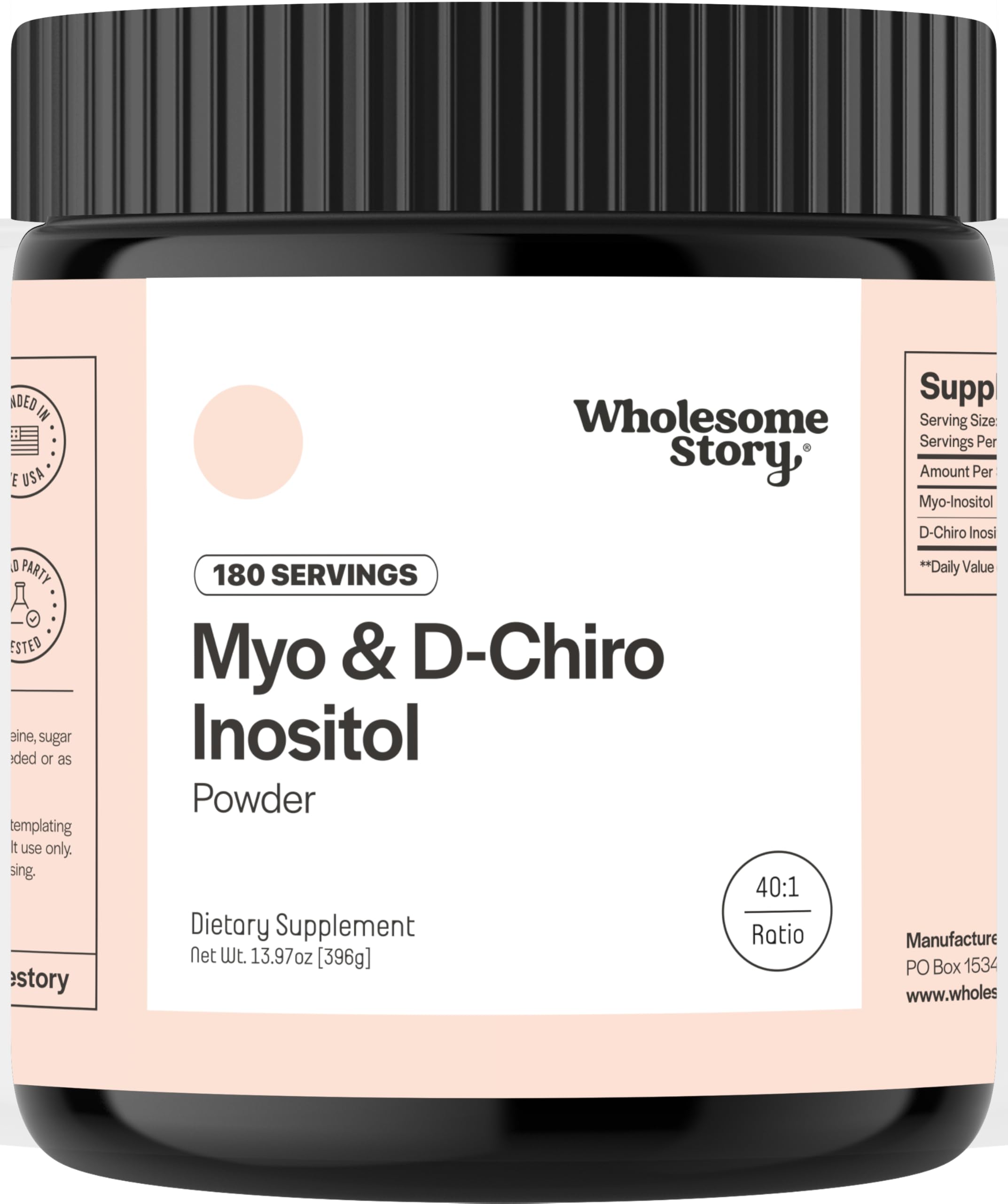 Myo-Inositol & D-Chiro Inositol Powder 40:1