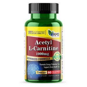 Version 1.0.0 Frente del frasco Acetyl L-Carnitine 1000 mg
