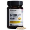Frente del frasco de extracto de albaricoque Ayorish