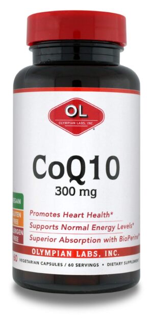 Version 1.0.0 Frasco de Olympian Labs CoQ10 300 mg
