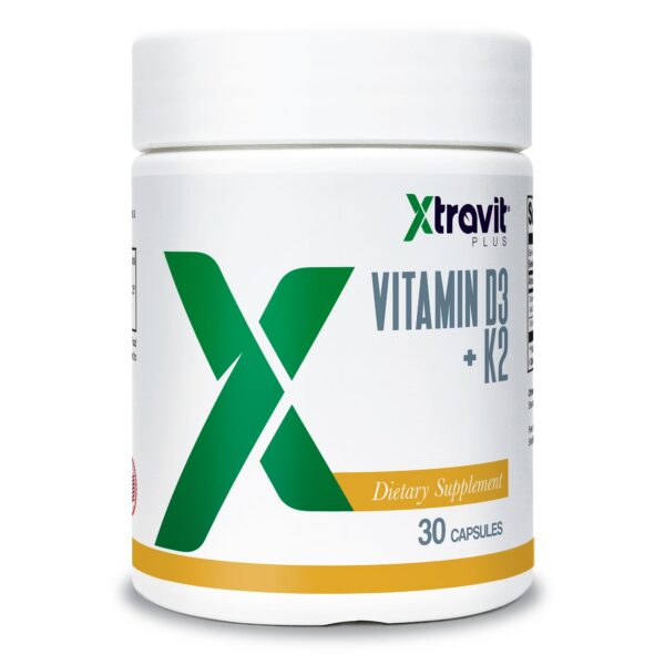 Version 1.0.0 Frasco frontal de Xtravit D3+K2