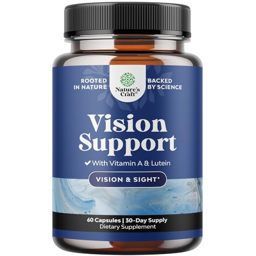 frente de frasco Natures Craft Vision Support