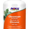 Frente del frasco NOW Foods Crómico