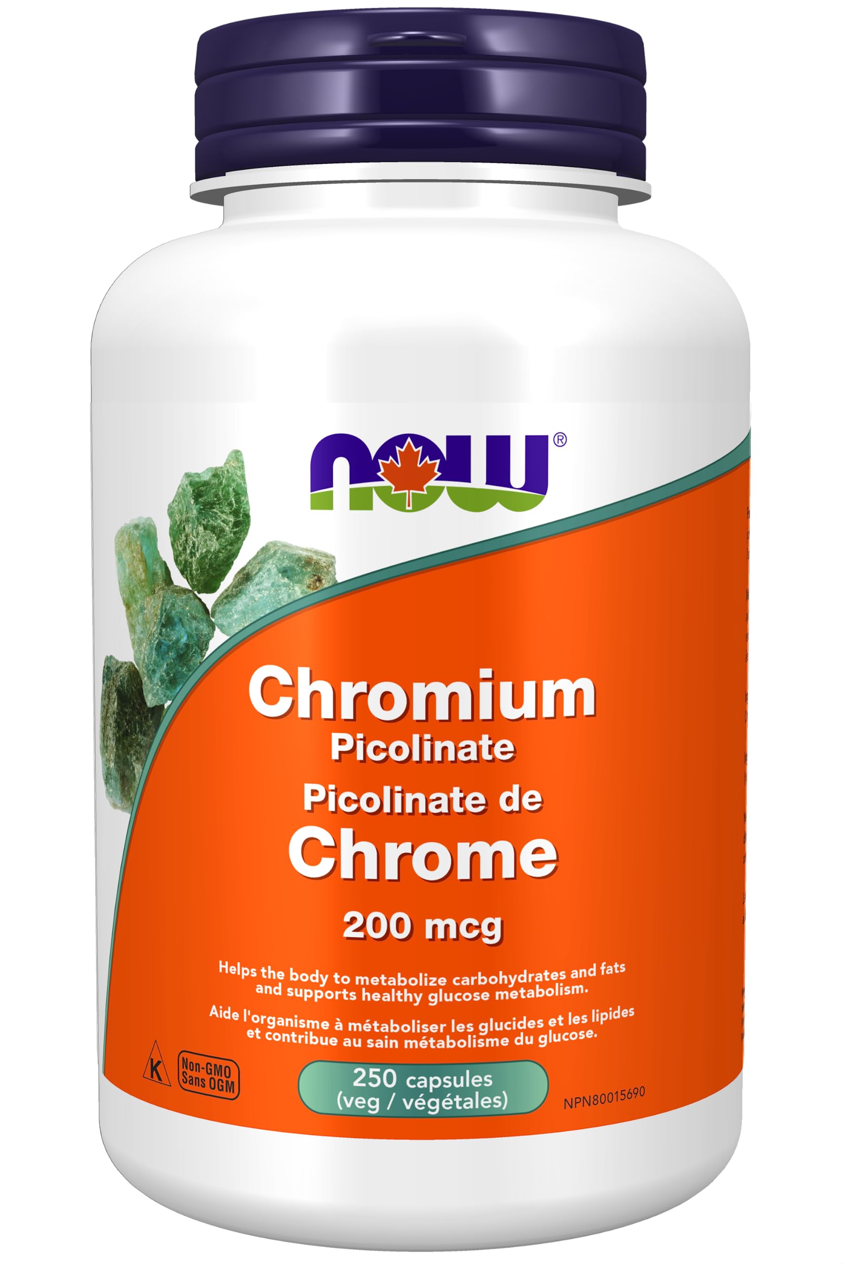 NOW Foods Chromium Picolinate, 200 mcg