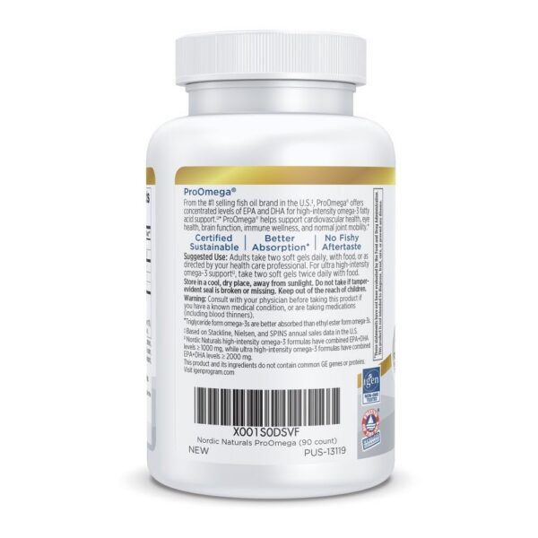 Frasco ProOmega limón frente