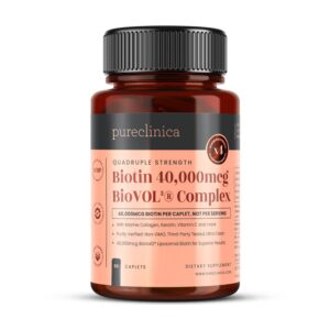 Frente de frasco PureClinica Biotin Liposomal