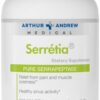 Frente del frasco Serrapeptase Arthur Andrew Medical