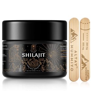 Version 1.0.0 Frasco Shilajit ALTAY MUMMIYO de grado oro