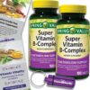 Frasco frontal de Spring Valley vitamina B-Complejo