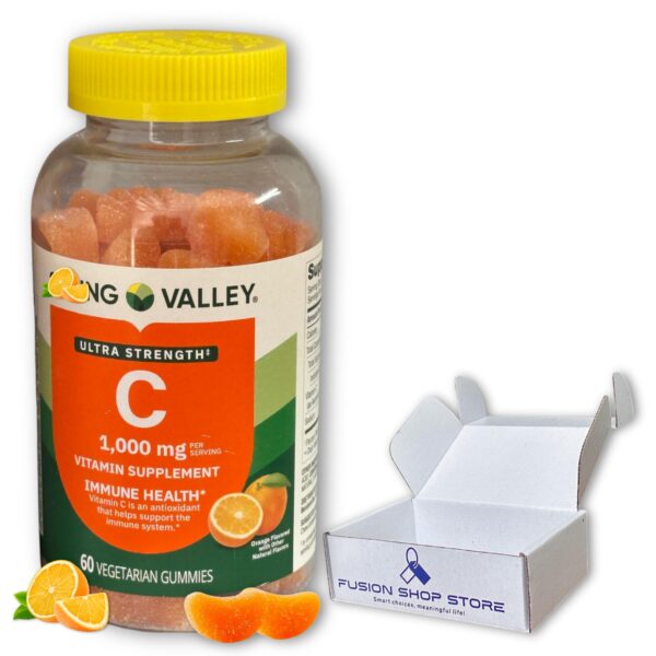 Version 1.0.0 Frente del frasco Vitamina C Ultra Fuerza