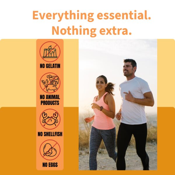 Frente del frasco de vitamina D3 2500 UI