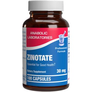 Frasco de zinc picolinato 30 mg