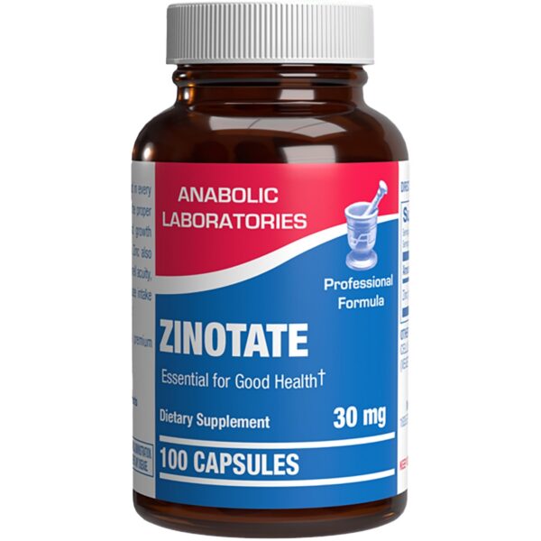 Frasco de zinc picolinato 30 mg