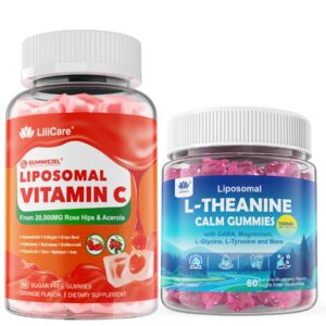 Frente de gomitas LILICARE L-Theanine y Vitamina C