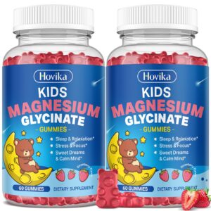 Frente de las gomitas magnesio para niños