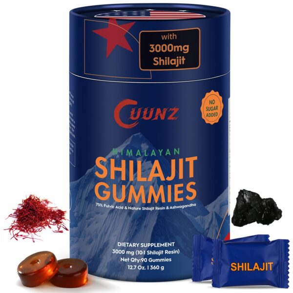 Frente de gomitas Shilajit Himalaya UUNZ
