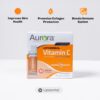 Frente del paquete Aurora Nutrascience Vitamina C 1000 mg