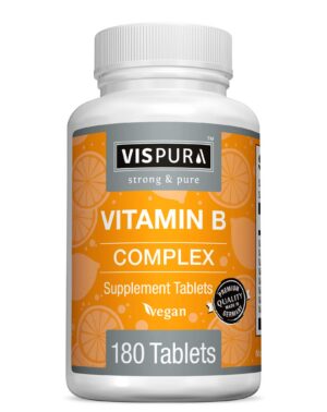 Frente de VISPURA B-Complex 180 tabletas veganas