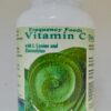 Frasco de cápsulas Frequency Foods vitamina C