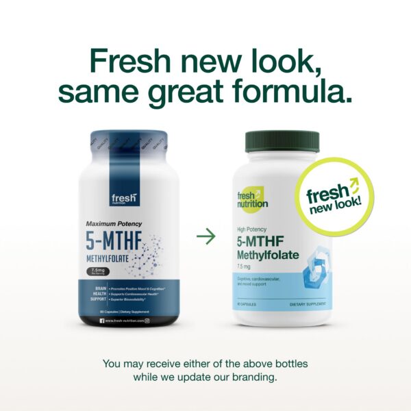 Etiqueta lateral del envase L Methylfolate 7.5 mg