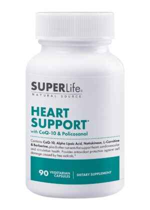 Fresh Start Heart Support etiqueta frontal
