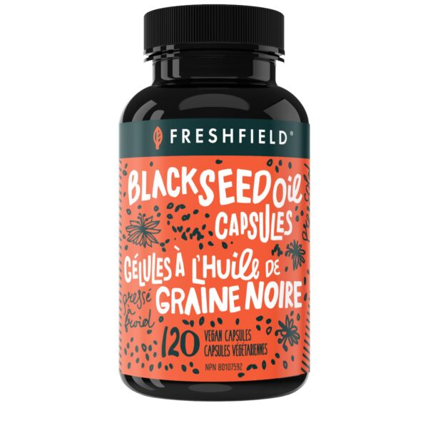 Frasco de aceite de comino negro Freshfield