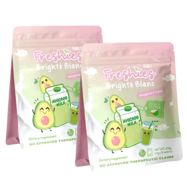 Version 1.0.0 Sobres Freshies Avocado Milk Collagen Drink - empaque frontal